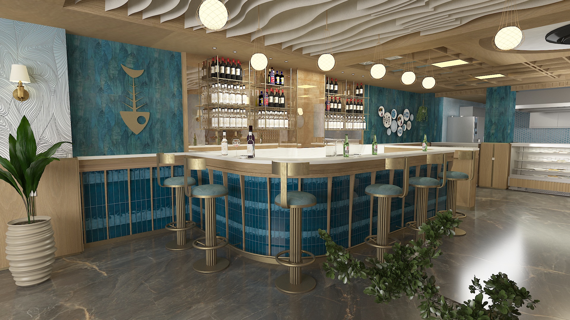 BALIK RESTORANI KONSEPT PROJE